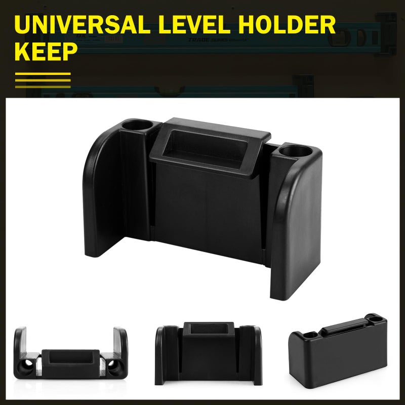 CHAR YONG Universal Level Holder Fits All Brands Lock The Horizontal Bracket - Collocation Level Holder Mount Screw( 4 Pack) - Image 5
